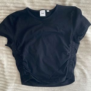 TNA Cropped Cinched Tee